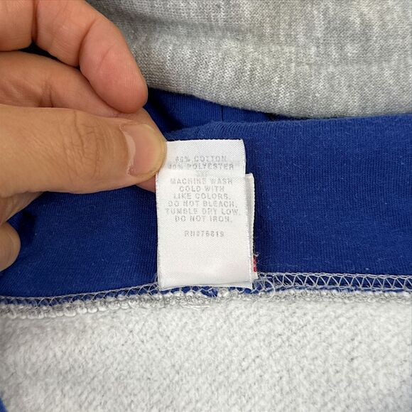 Westlawn Owls Baseball Hooded Sweatshirt Gray Pullover Hoodie Size 2XL - Picture 7 of 8